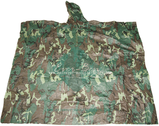 3colors camouflage military poncho-camouflage rain ponchos